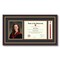 ArtToFrames 8x10 inch Diploma Frame with 6x8 Inch Image Opening and Tassel Opening - Framed with Black and Gold Mats, Comes with Regular Acrylic and Sawtooth Hanger for Wall Hanging (DIT-8x10)
